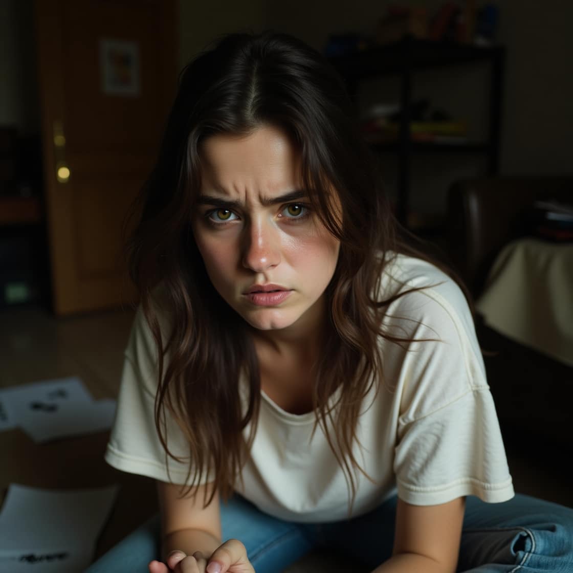 Mulher com ansiedade — tratamento psiquiátrico Mogi das Cruzes