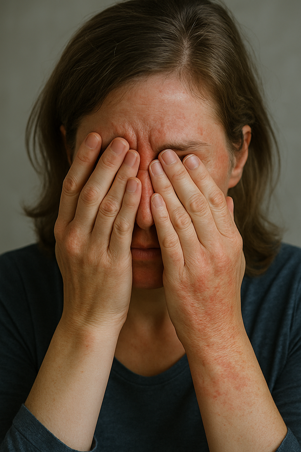 A conexão profunda entre o estresse emocional e as manifestações na pele, como coceiras e inflamações.